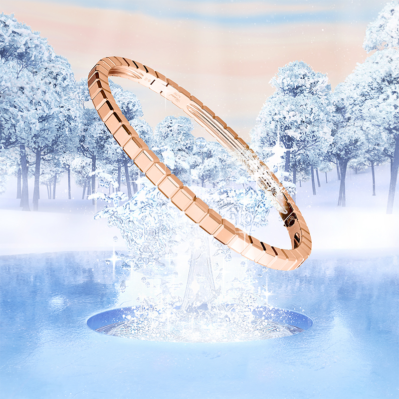 Браслет Chopard Ice Cube из розового золота Браслет Chopard Ice Cube из розового золота