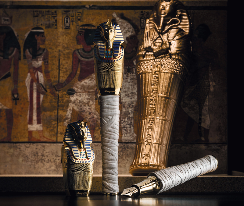 Ручки Montegrappa из лимитированной коллекции Tutankhamun