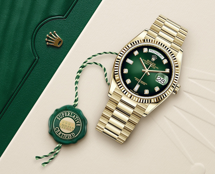 Часы Rolex Oyster Perpetual Day-Date 36 в корпусе из желтого золота