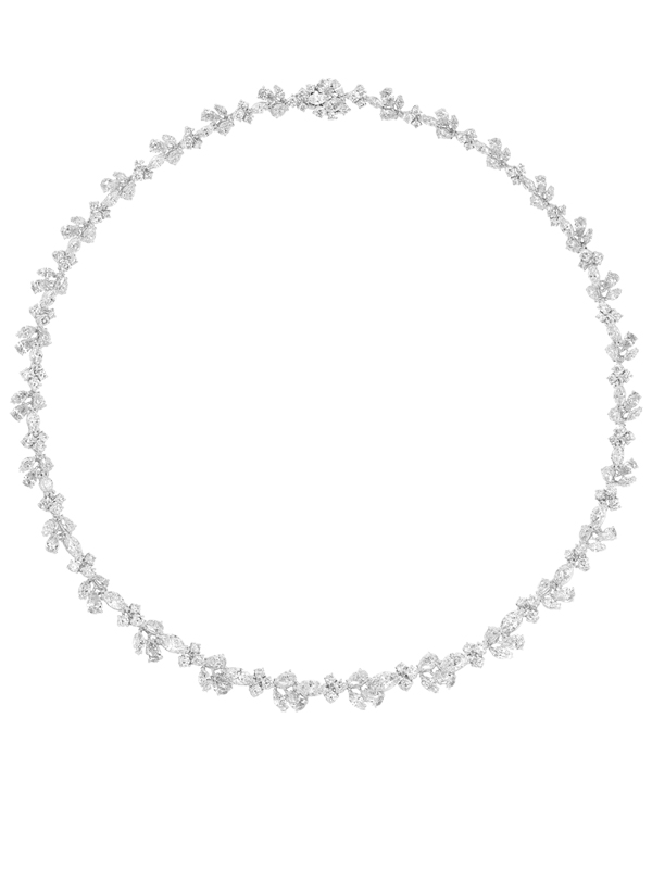 Колье Mercury Classic из белого золота с бриллиантами огранки маркиз, груша и круглой огранки Колье Mercury Classic из белого золота с бриллиантами огранки маркиз, груша и круглой огранки