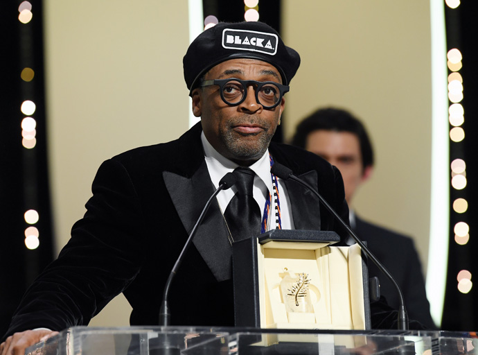 Спайк Ли с Большим призом жюри за фильм BlackKkKlansman Спайк Ли с Большим призом жюри за фильм BlackKkKlansman