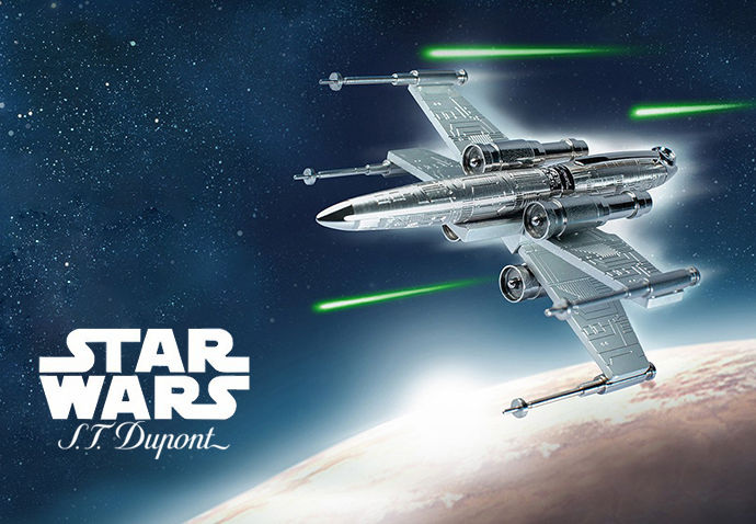 Ручка на подставке S.T. Dupont X-Wing из коллекции Star Wars