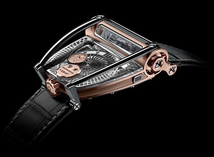 Ценный экспонат: часы MB&F MoonMachine 2 | Mercury