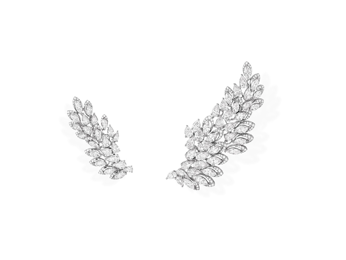 Серьги Messika High Jewellery Mata Hari из белого золота с бриллиантами Серьги Messika High Jewellery Mata Hari из белого золота с бриллиантами