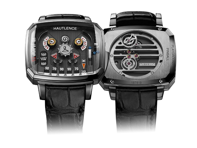 Часы Hautlence Ball-e – Mechanical Pinball Часы Hautlence Ball-e – Mechanical Pinball