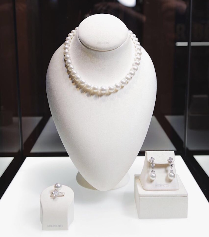 Жемчужные украшения Mikimoto 