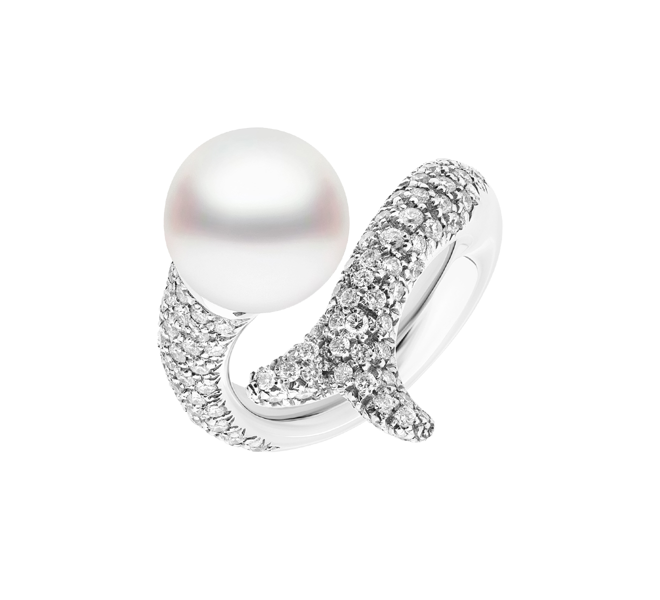 Кольцо MIKIMOTO Delfina PRE 624 NDW - фото 1 – Mercury