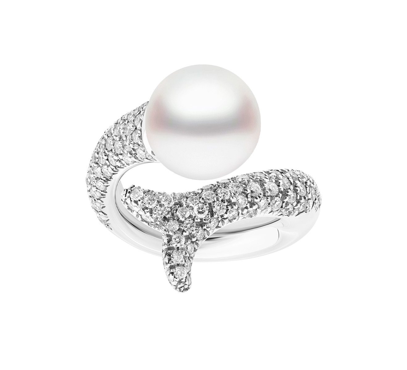 Кольцо MIKIMOTO Delfina PRE 624 NDW - фото 2 – Mercury