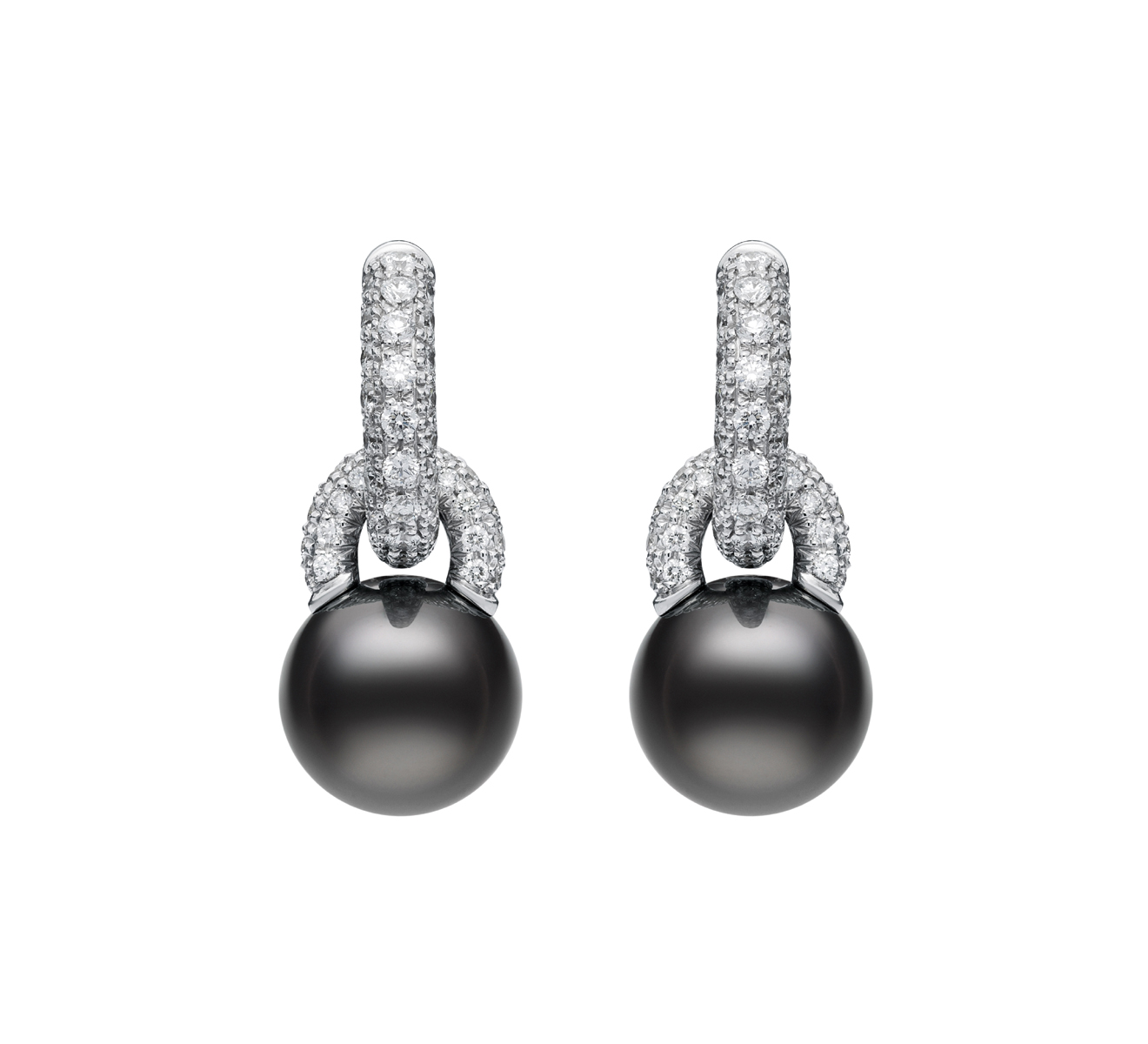 Серьги Delo MIKIMOTO Classic PEE 582 BDW - фото 1 – Mercury