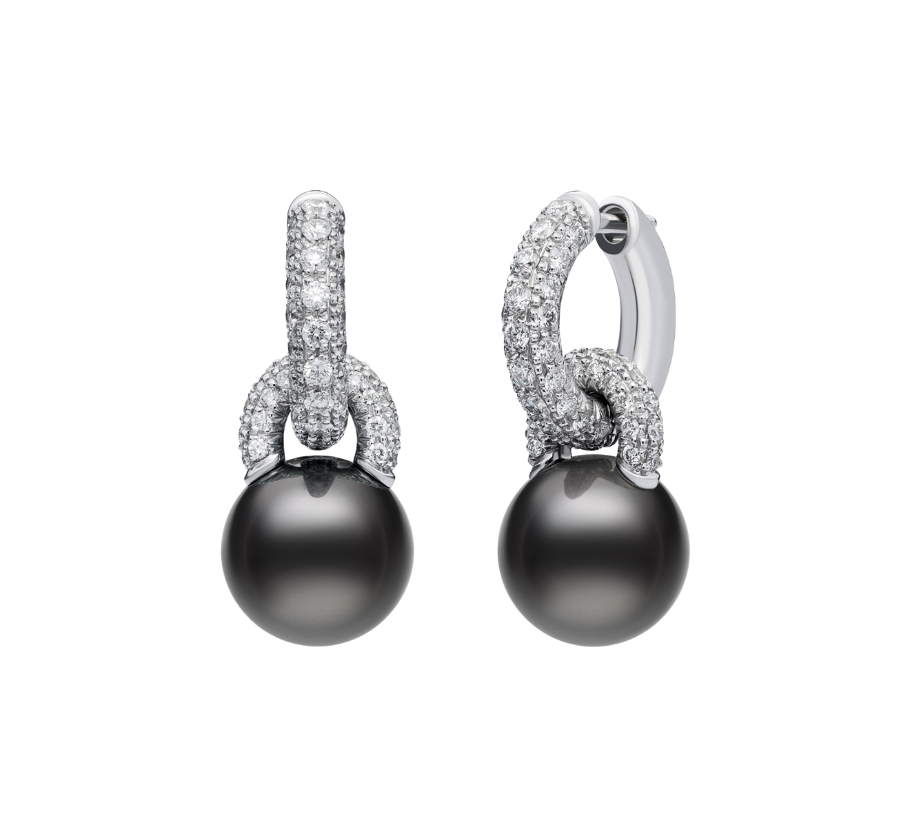 Серьги Delo MIKIMOTO Classic PEE 582 BDW - фото 2 – Mercury