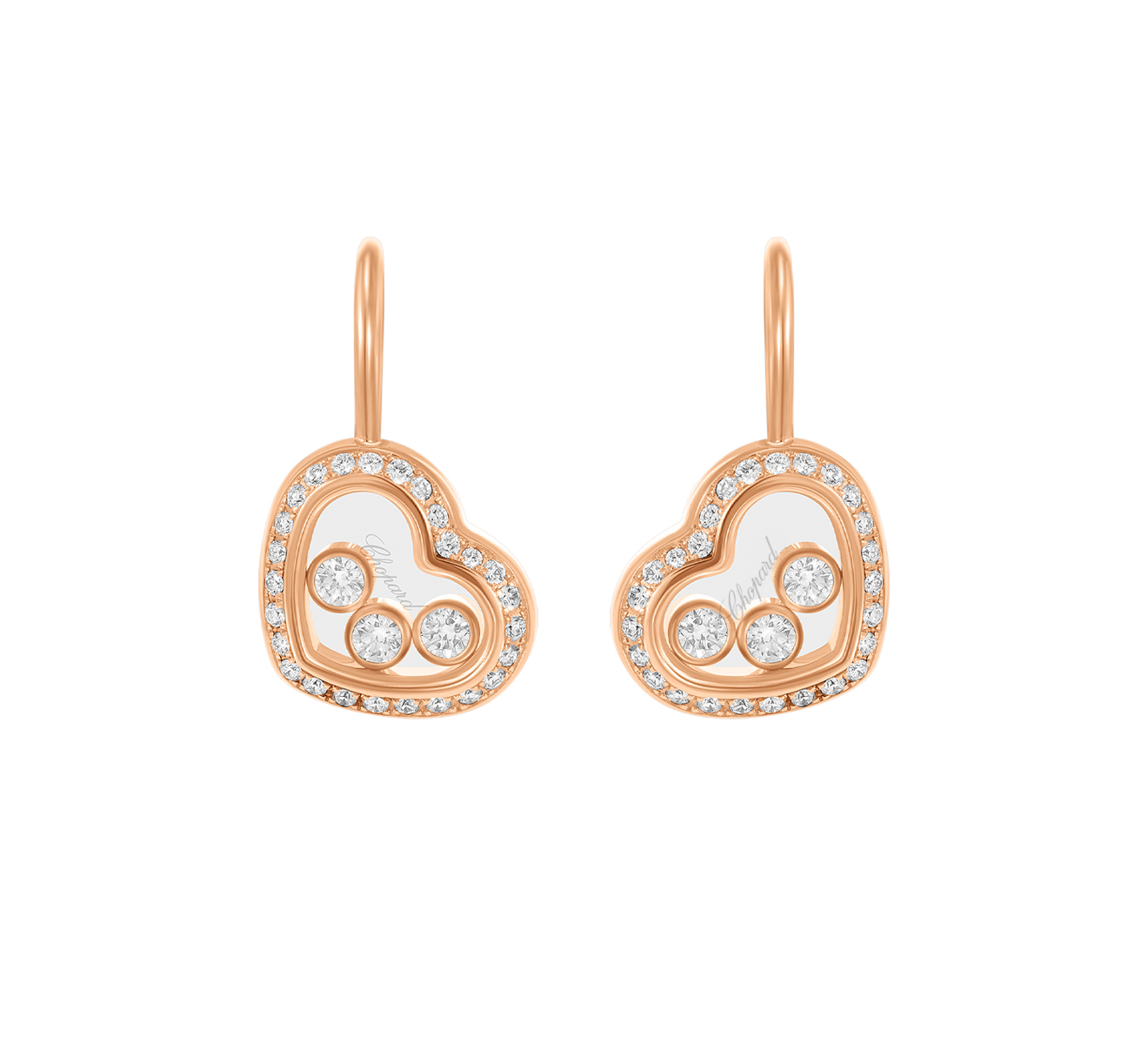 Серьги Chopard Icons 836962-5003 - фото 1 – Mercury