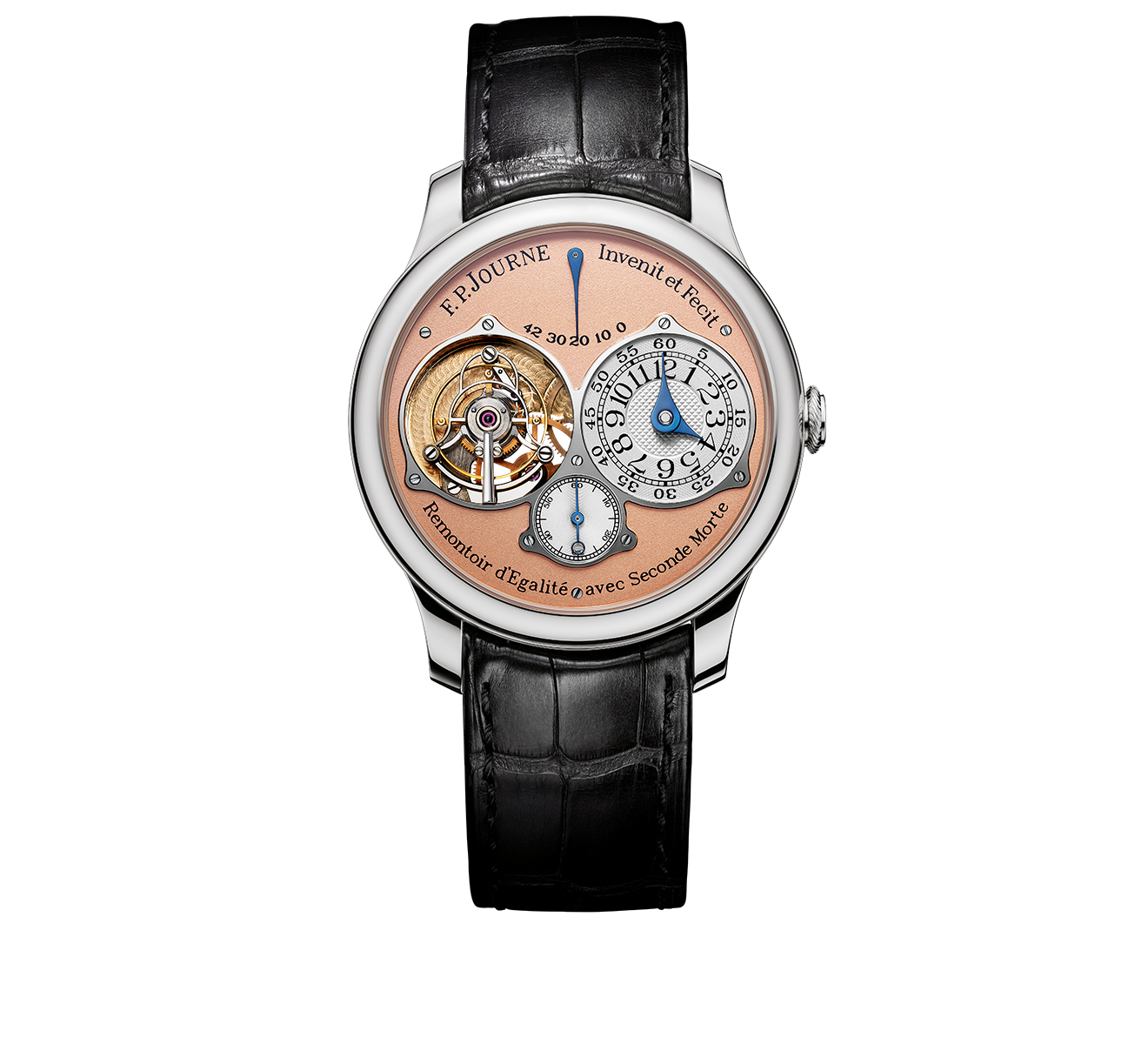 Часы Tourbillon Platinum F.P.Journe Souveraine TOURBILLON/PT/RG - фото 1 – Mercury