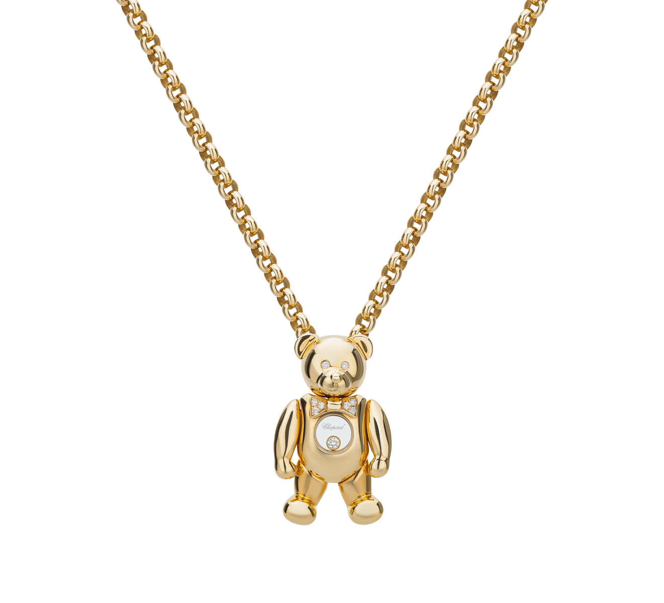 Кулон Happy Bear Chopard Happy Diamonds 792439-0001 - фото 1 – Mercury