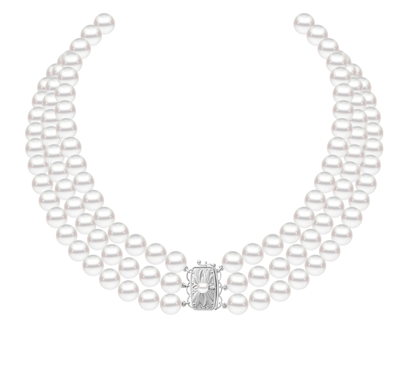 Колье MIKIMOTO Core U 85116 T W - фото 2 – Mercury