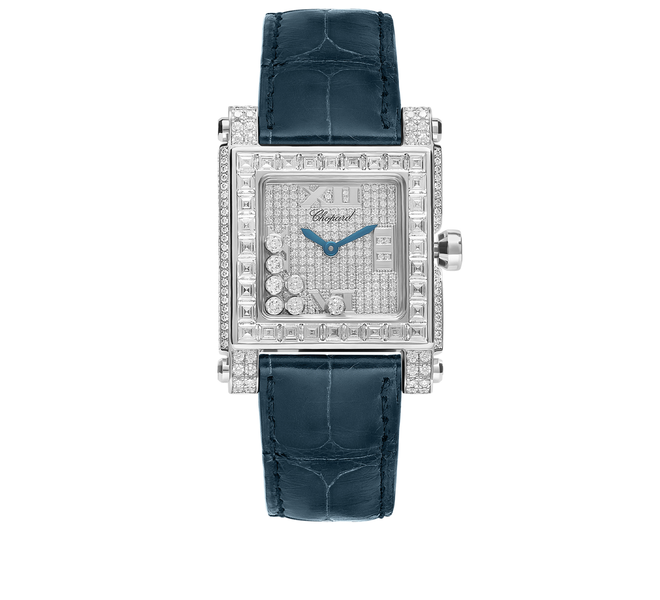 Часы Square Chopard Happy Sport 275324-1001 - фото 1 – Mercury