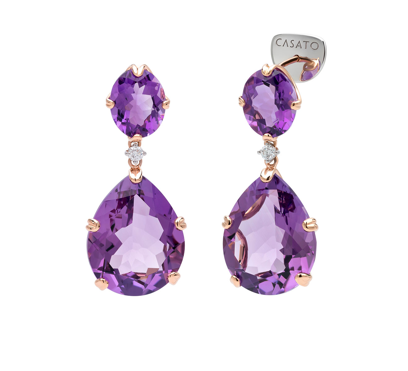 Серьги CASATO Acqua ORX-217AME-P - фото 2 – Mercury