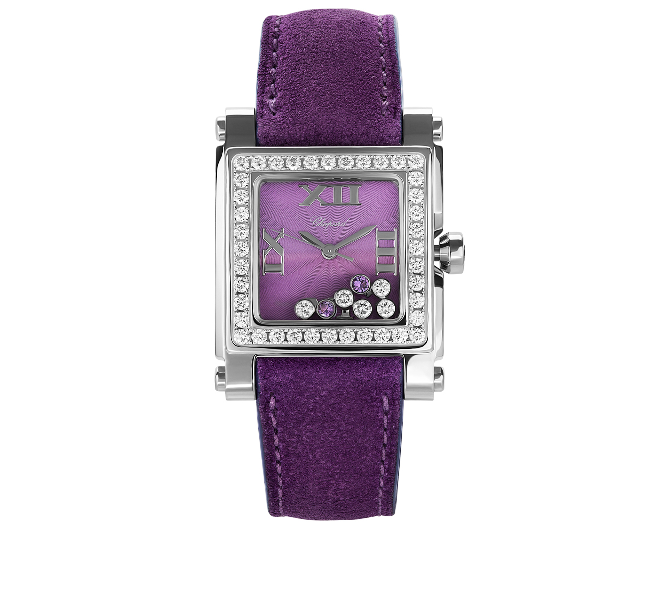 Часы Happy Sport Square Chopard Happy Sport 278504-2002 - фото 1 – Mercury