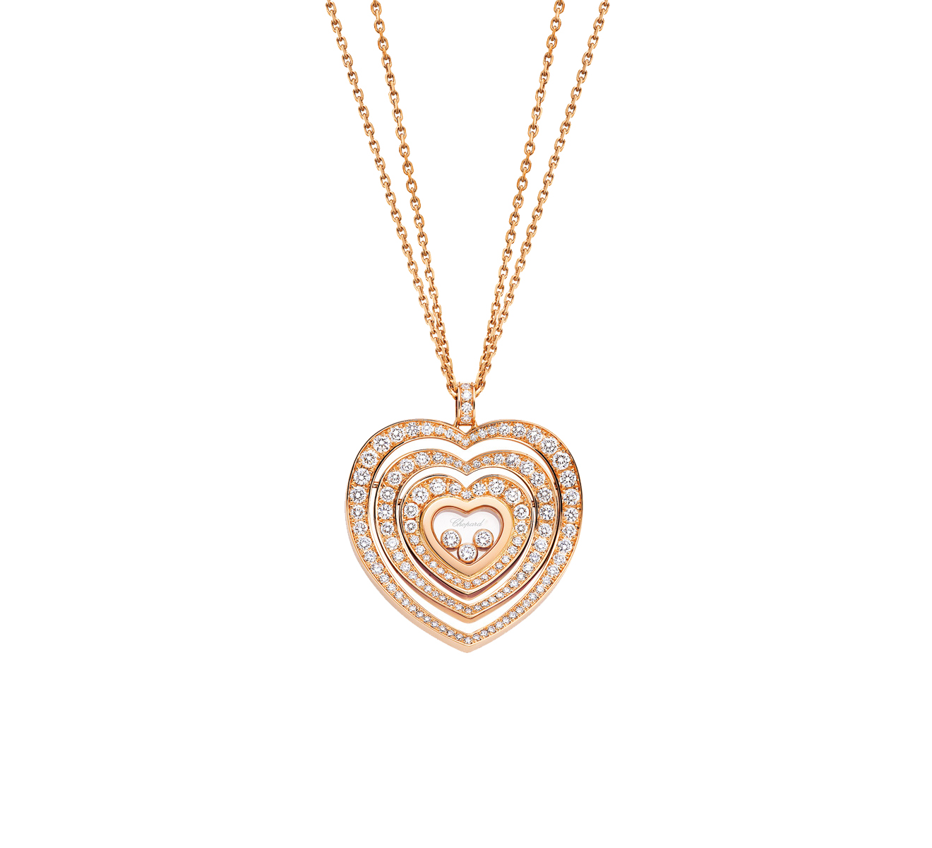 Кулон Chopard Happy Diamonds 797221-5003 - фото 1 – Mercury