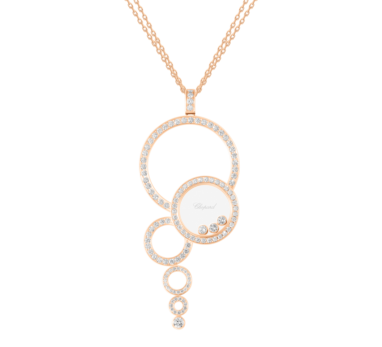 Кулон Chopard Happy Diamonds 796777-5001 - фото 1 – Mercury