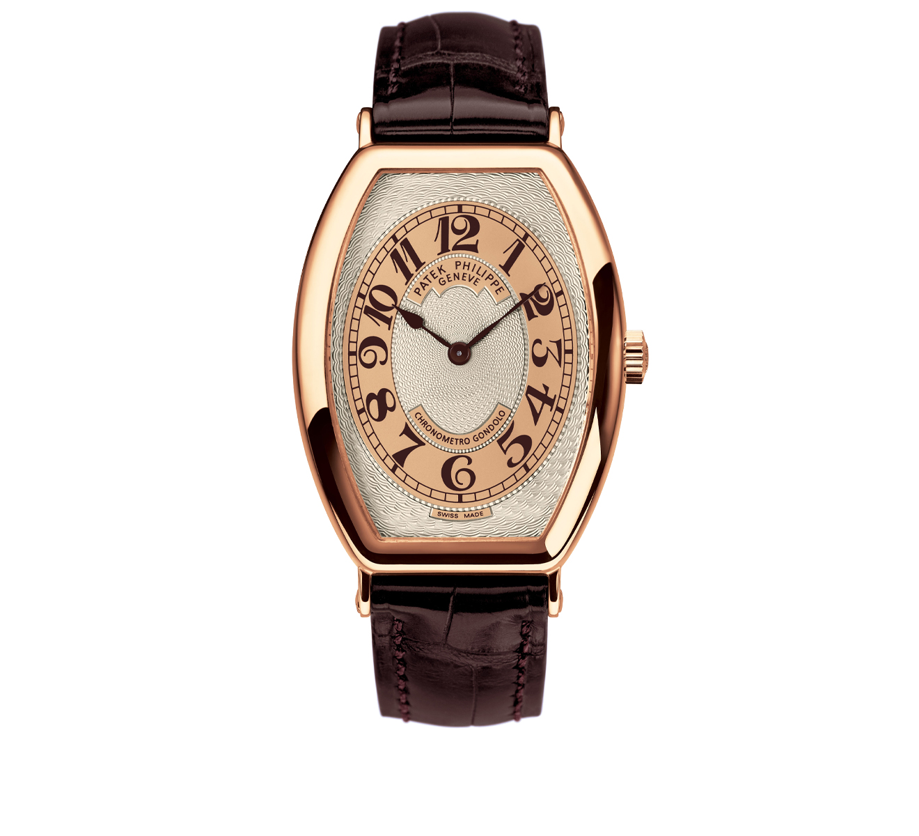 Часы Tonneau Rose Gold PATEK PHILIPPE Gondolo 5098 R-001 - фото 1 – Mercury