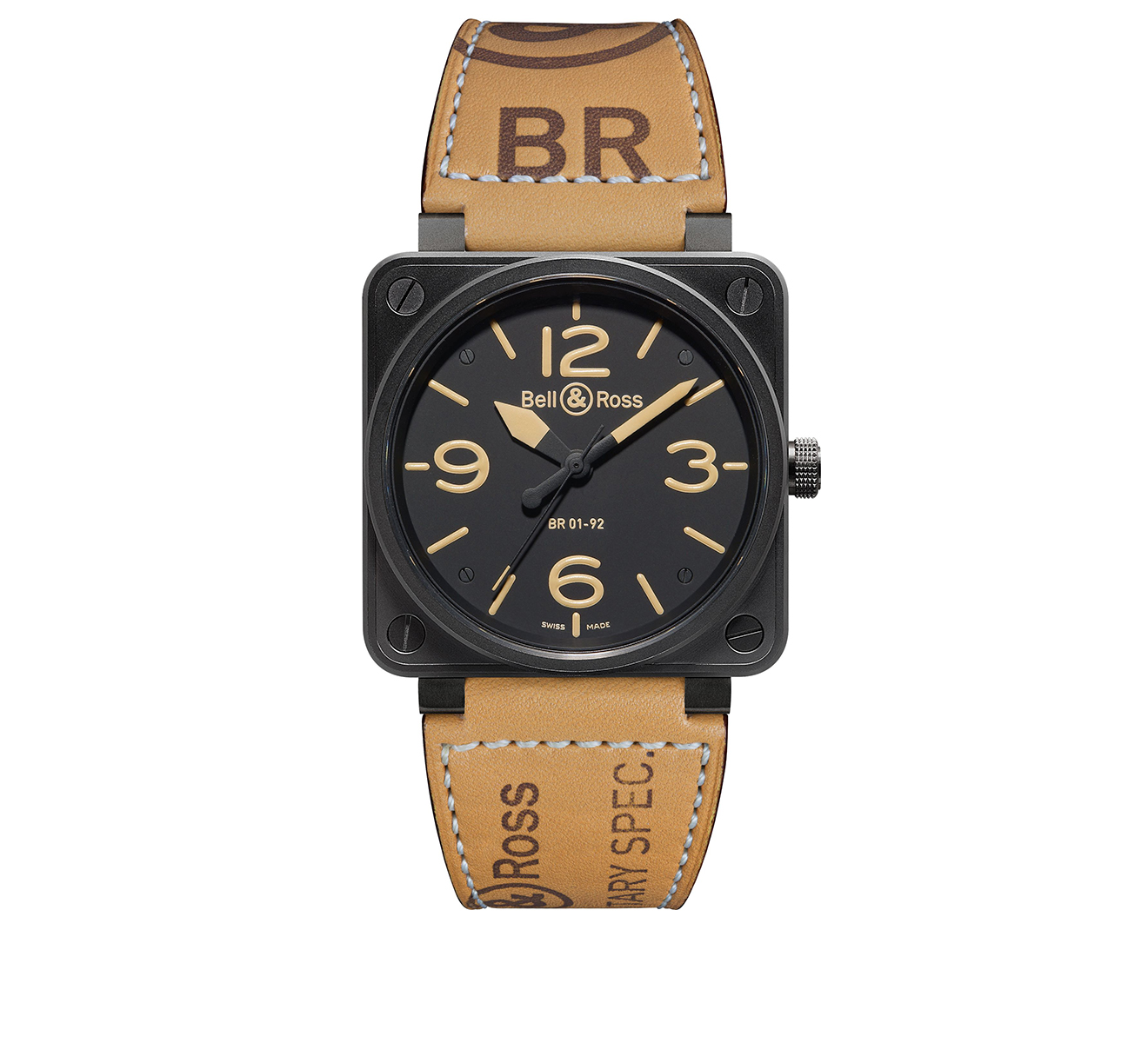 Часы Heritage Bell&Ross BR 01 BR0192-HERITAGE - фото 1 – Mercury