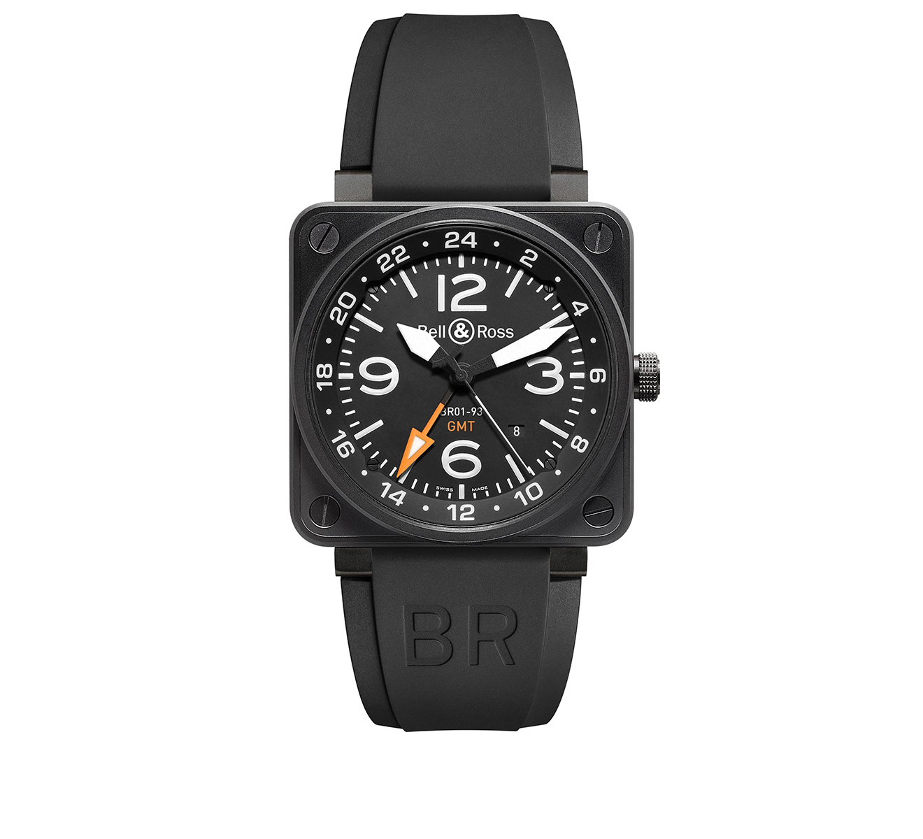 Часы GMT 24H Bell&Ross BR 01 BR0193-GMT - фото 1 – Mercury