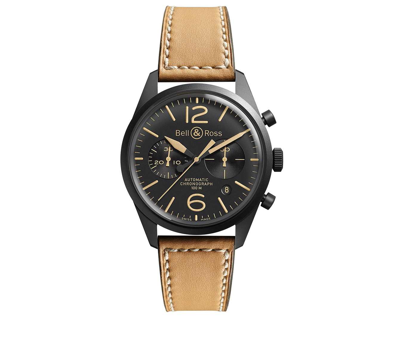 Часы Heritage Bell&Ross Vintage BRV126-HERITAGE - фото 1 – Mercury