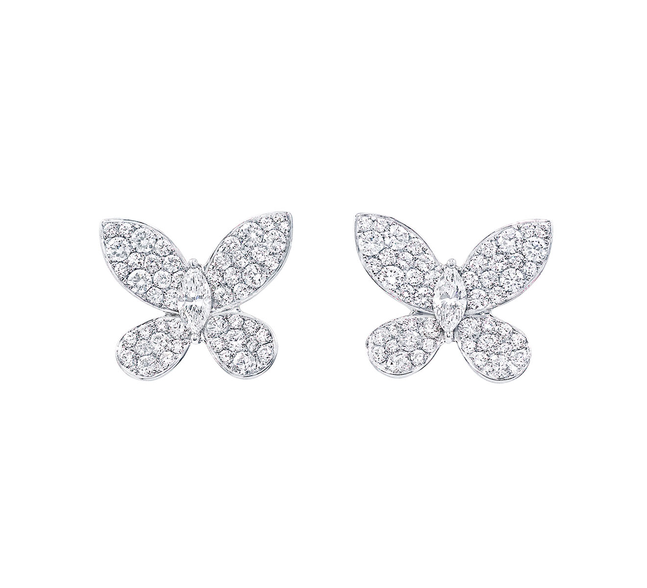 Серьги GRAFF Butterfly RGE 574 - фото 1 – Mercury