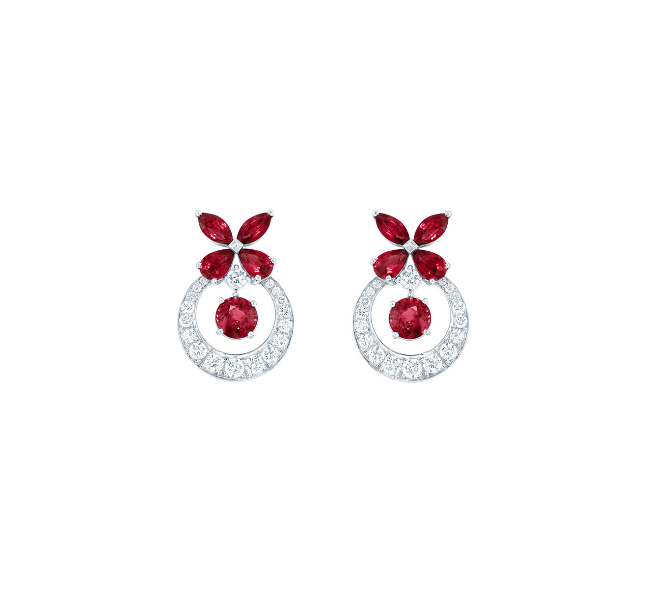 Серьги GRAFF Butterfly RGE 600 - фото 1 – Mercury