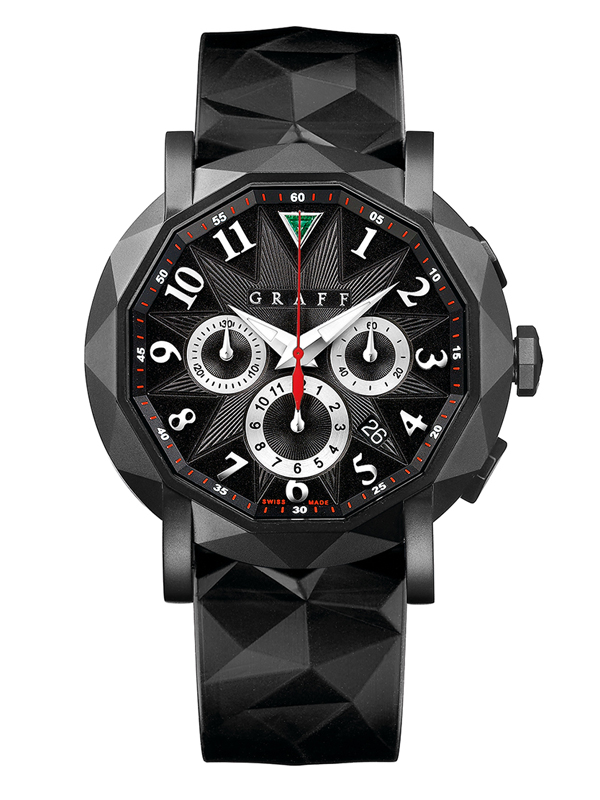 Часы Steel Black Chronograph