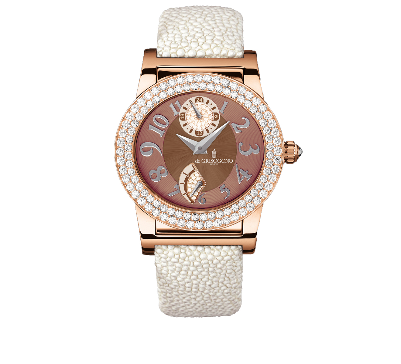 Часы Rose Gold Diamonds de GRISOGONO Tondo TONDO RM S60 - фото 1 – Mercury