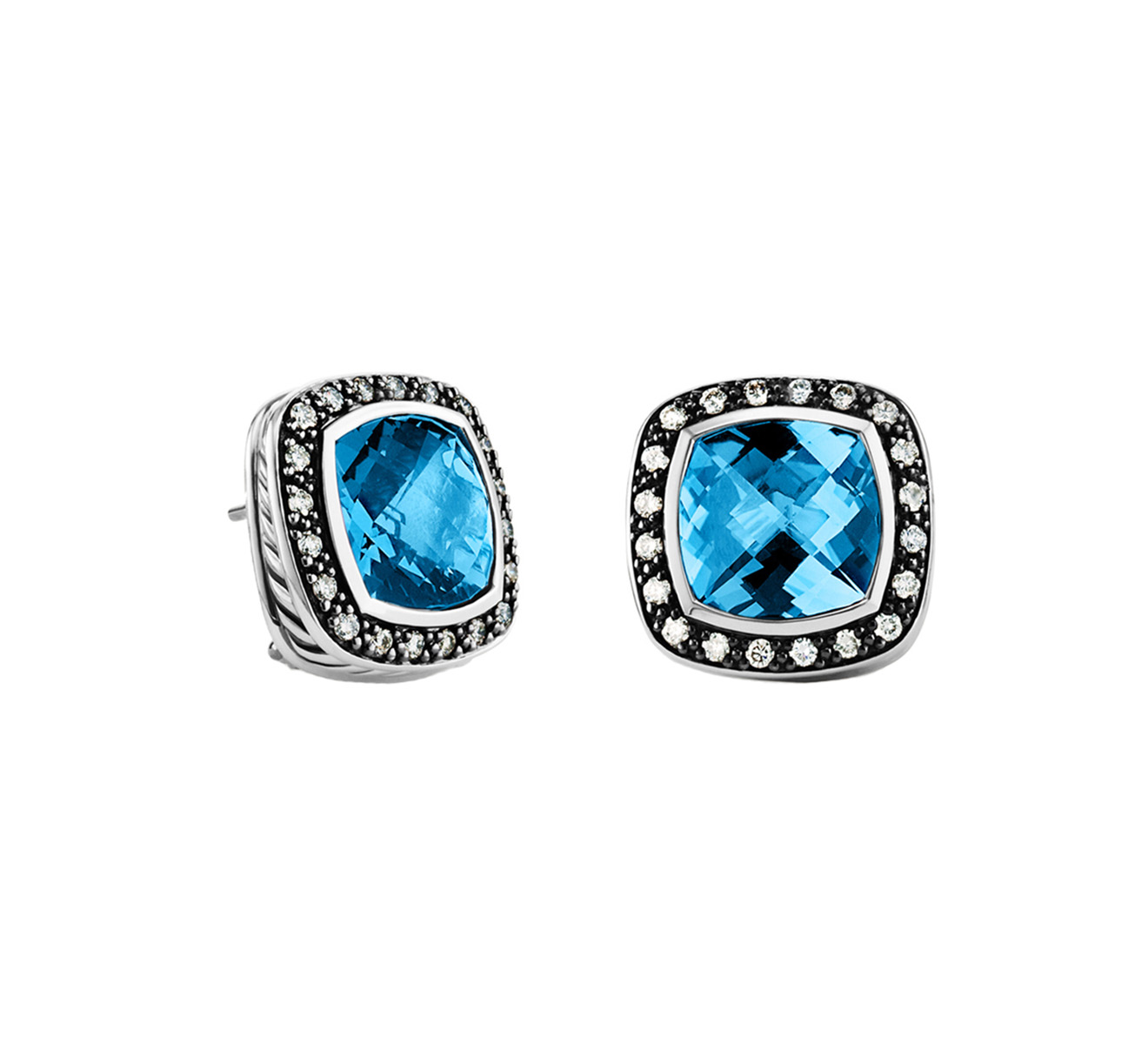 Серьги DAVID YURMAN Albion E09064 SBAIBDI - фото 2 – Mercury