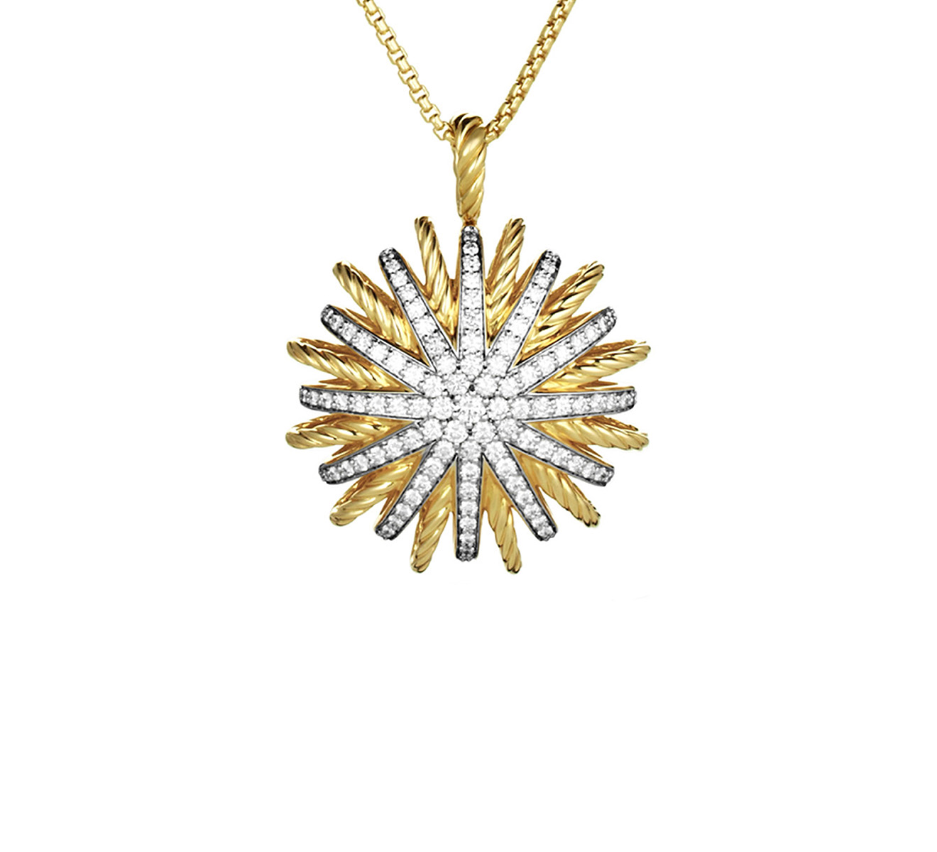Кулон DAVID YURMAN Starburst N09933D88ADI18 - фото 1 – Mercury