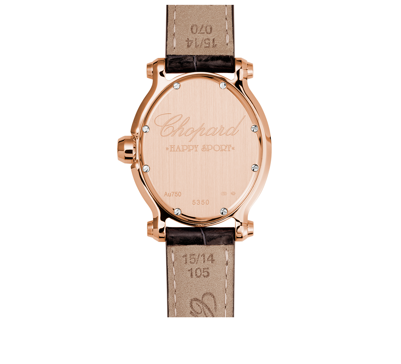 Часы Happy Sport Oval Chopard Happy Sport 275350-5001 - фото 2 – Mercury