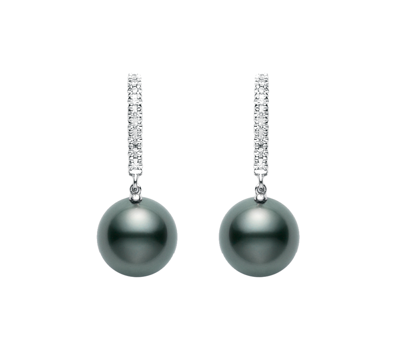 Серьги MIKIMOTO Classic PEA 1008 BDW - фото 1 – Mercury