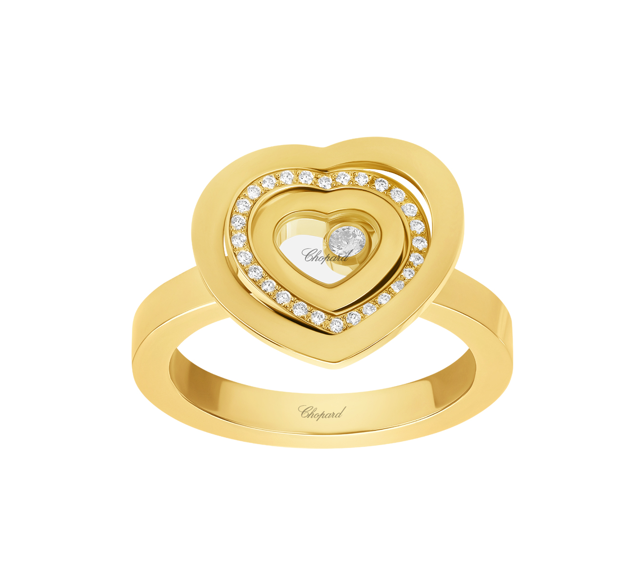 Кольцо Chopard Happy Diamonds 827983-0110 - фото 4 – Mercury