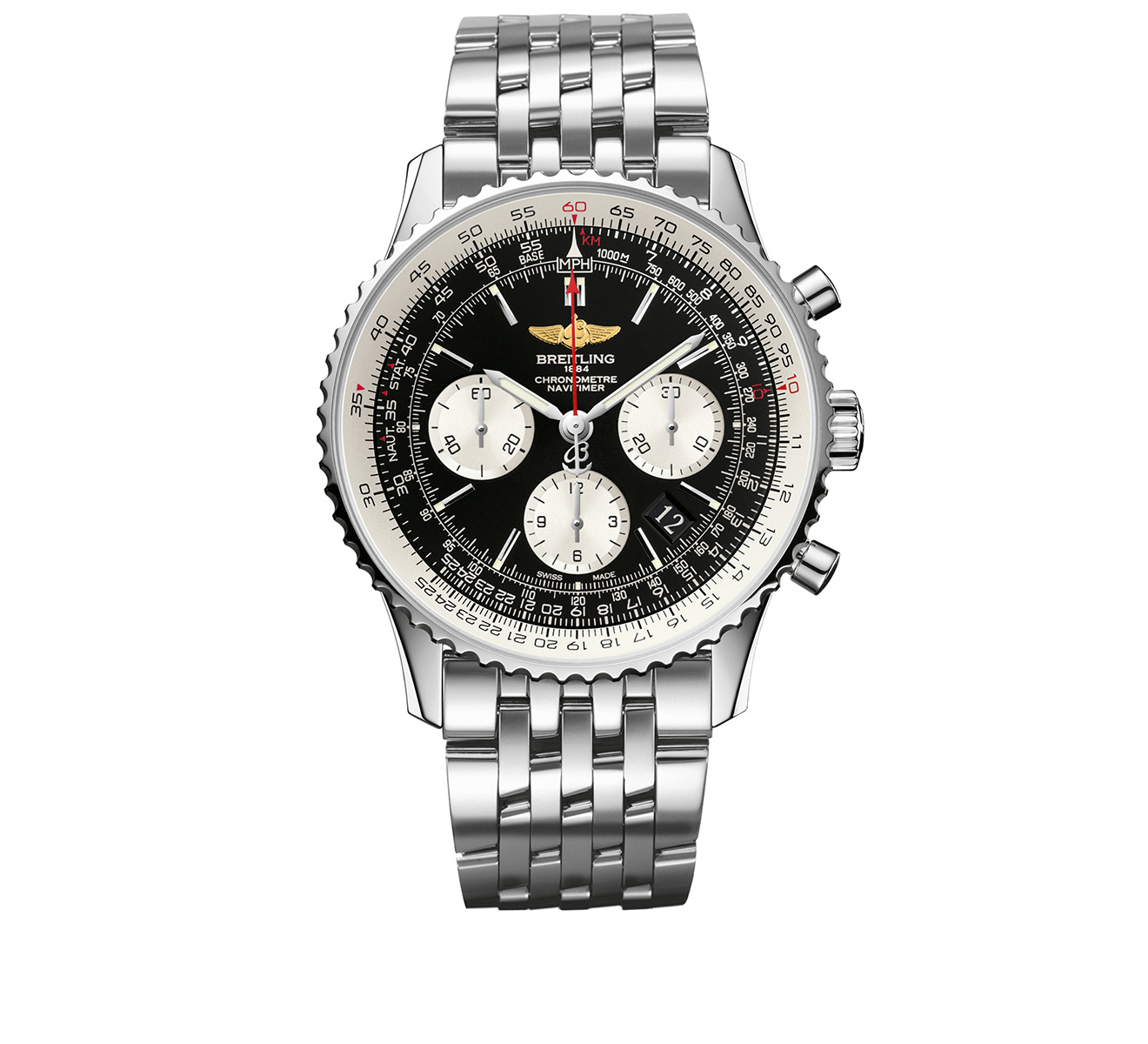 Часы Navitimer 01 Breitling Navitimer AB0120121B1A1 - фото 1 – Mercury