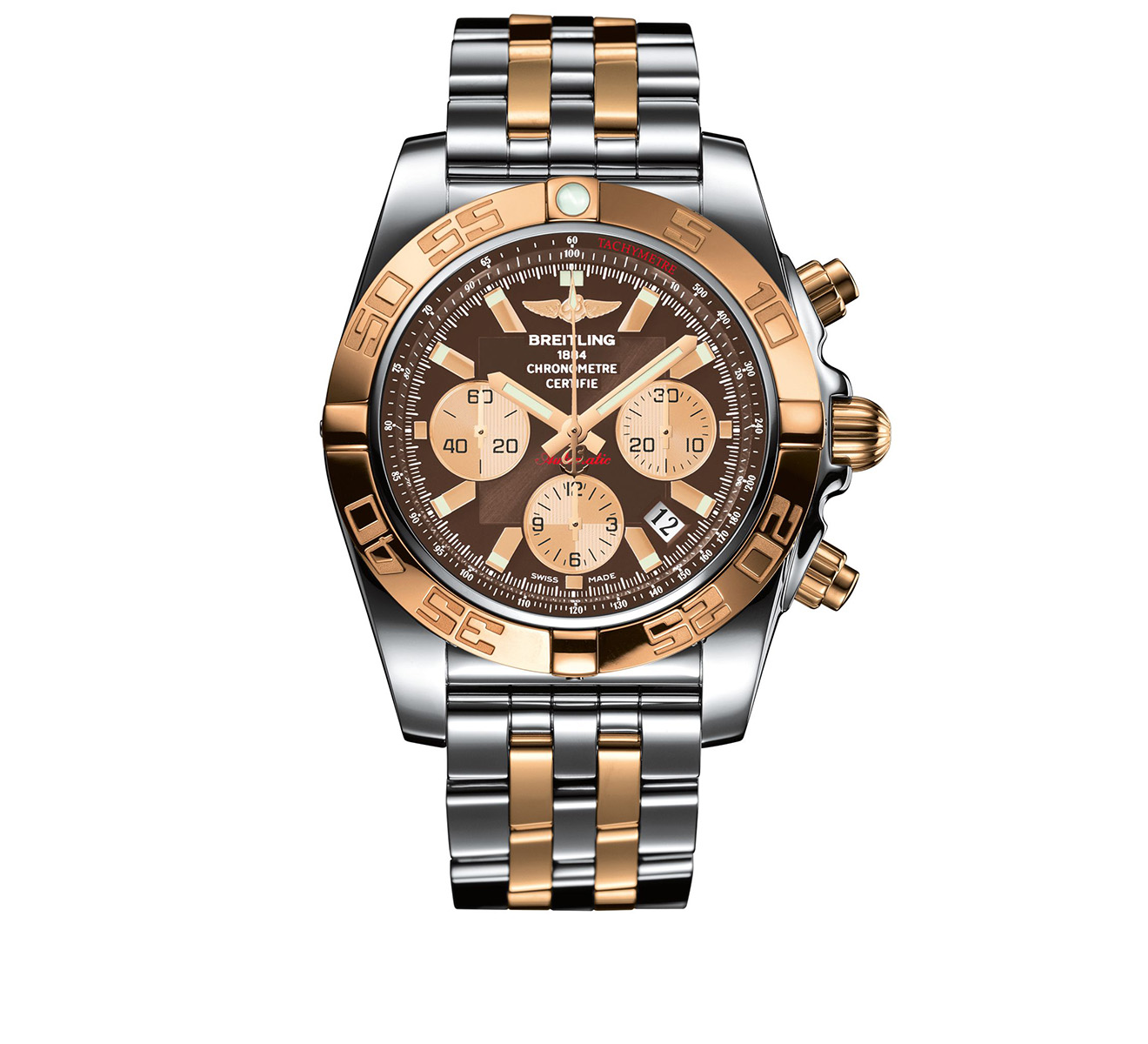 Часы Chronomat 44 Breitling Chronomat CB011012/Q576/375C - фото 1 – Mercury