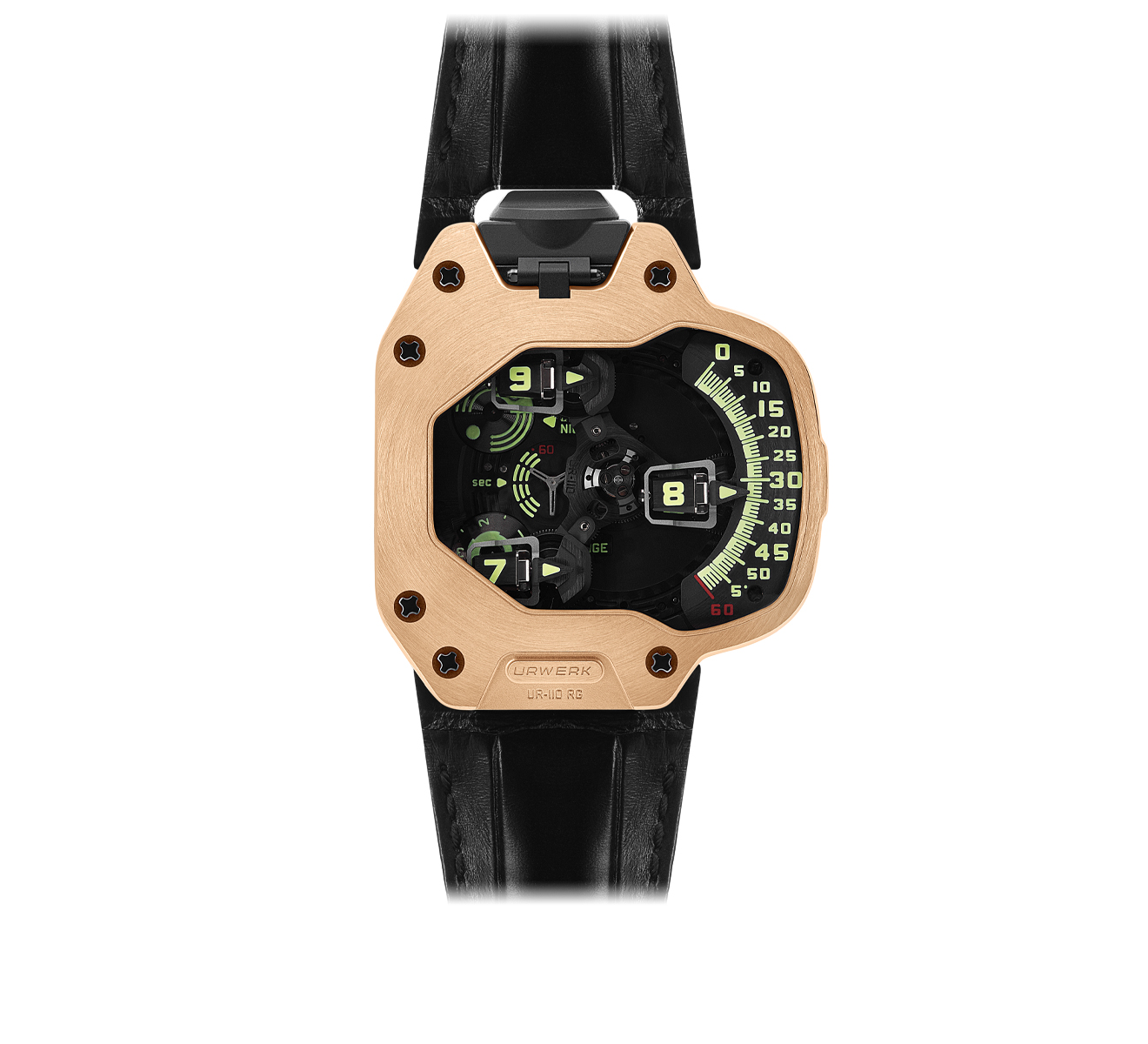 Часы UR-110 Rose Gold URWERK UR-110 UR-110 RG - фото 1 – Mercury