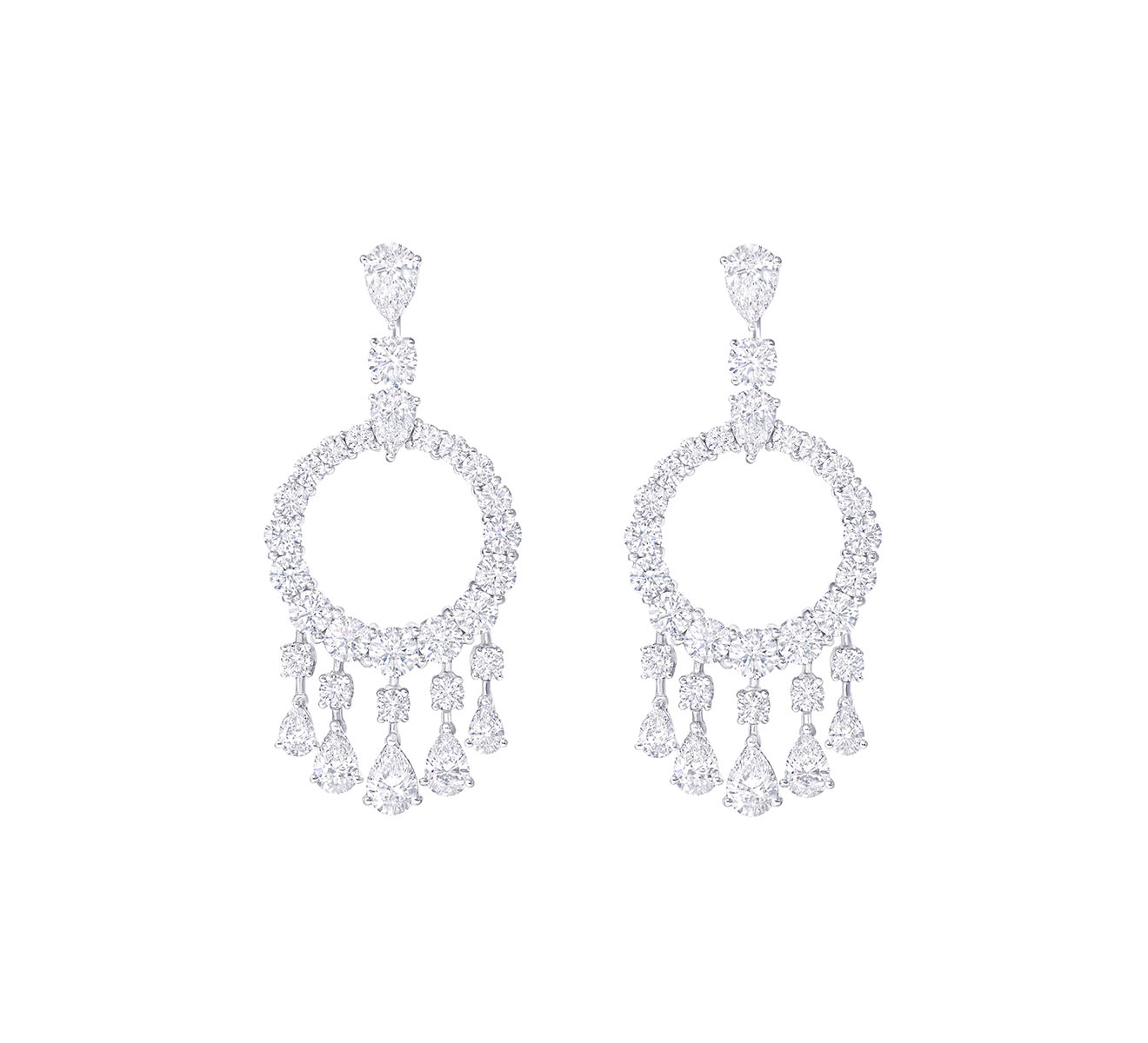 Серьги GRAFF Gipsy RGE 684 - фото 1 – Mercury