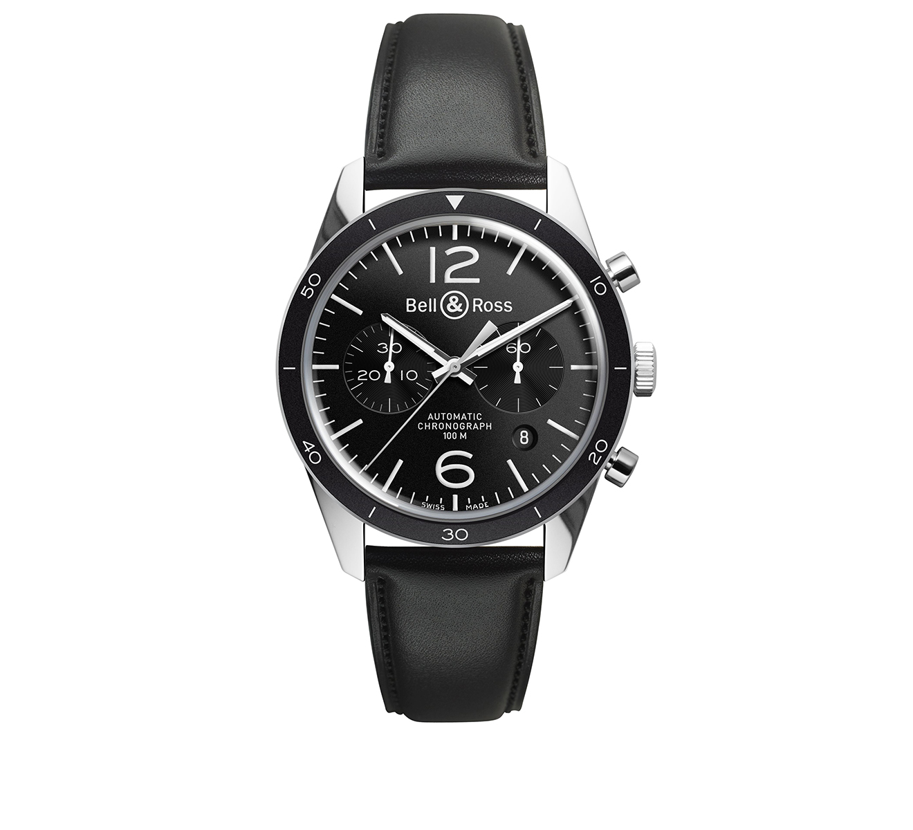 Часы Sport Bell&Ross Vintage BRV126-BL-BE/SCA - фото 1 – Mercury