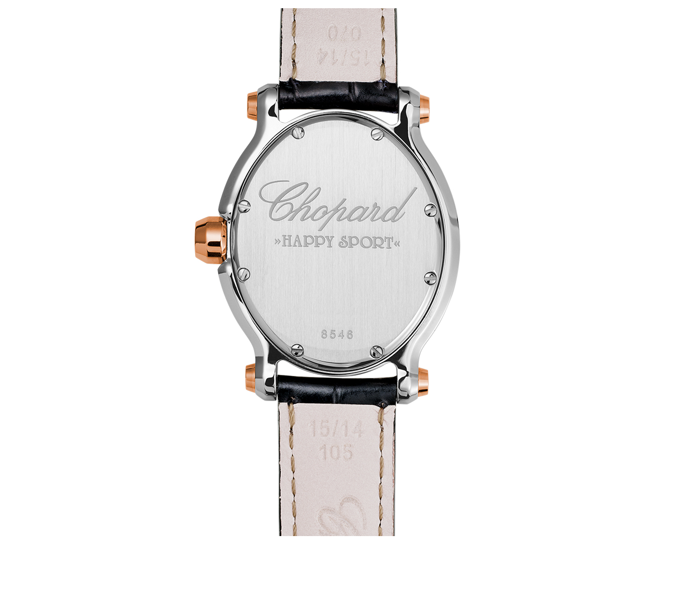 Часы Happy Sport Oval Chopard Happy Sport 278546-6002 - фото 2 – Mercury