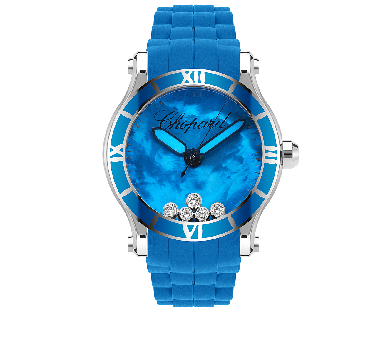 Часы Happy Sport Chopard Happy Sport 288524-3001 - фото 1 – Mercury