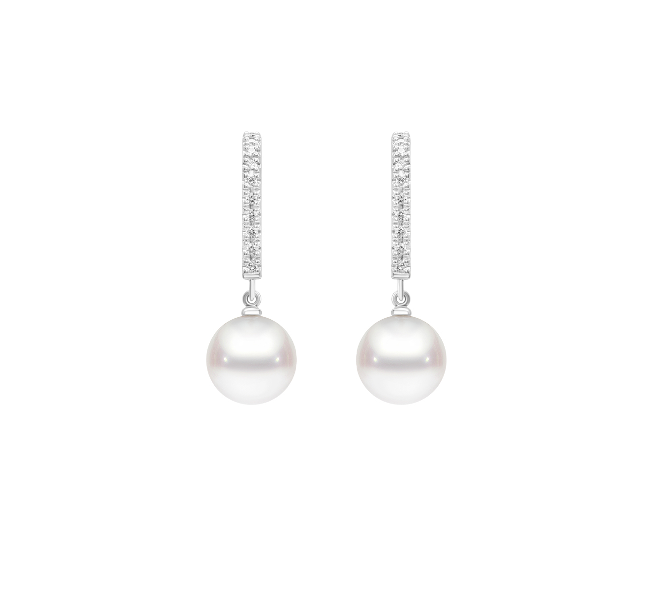 Серьги MIKIMOTO Classic PEA 1008 DW 8 - фото 1 – Mercury