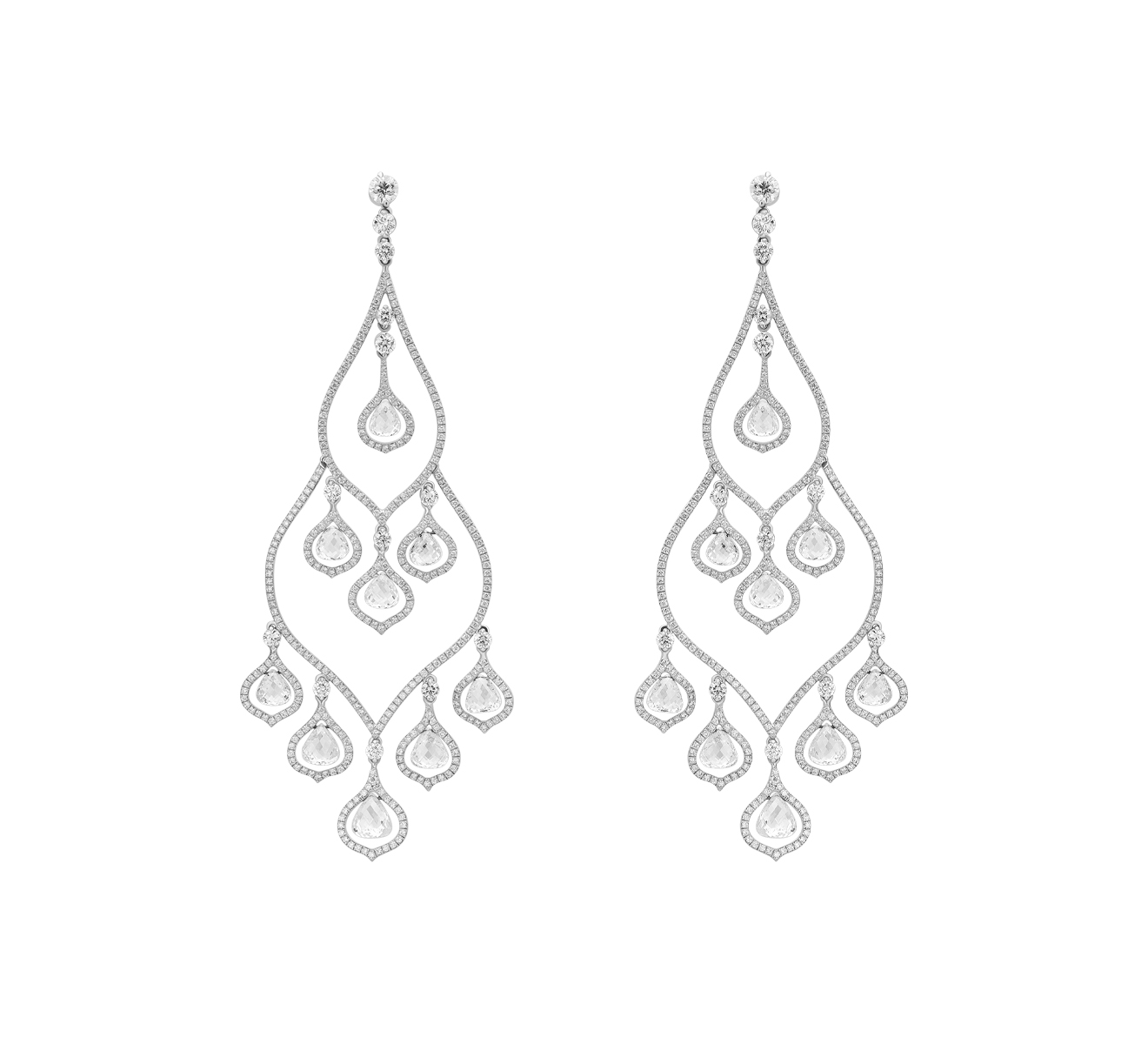 Серьги Jacob&Co Chandellier 91224243 - фото 1 – Mercury