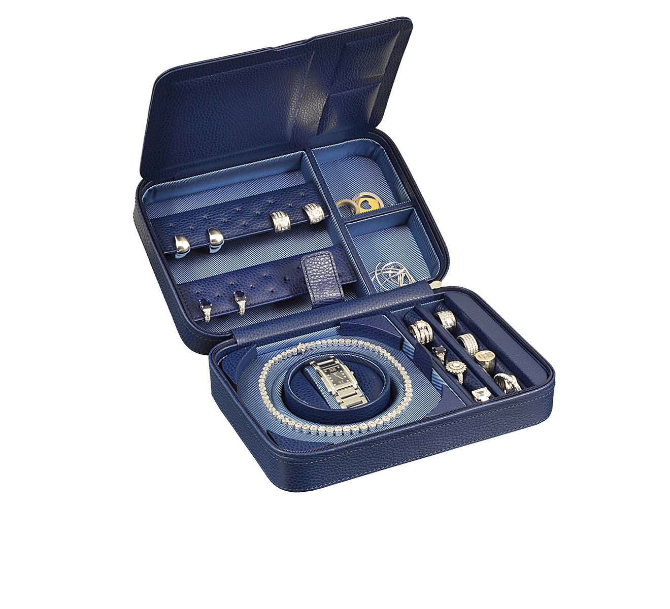 Коробка для часов и украшений SCATOLA del TEMPO Watch and jewelry cases TESORO D BLUE - фото 1 – Mercury
