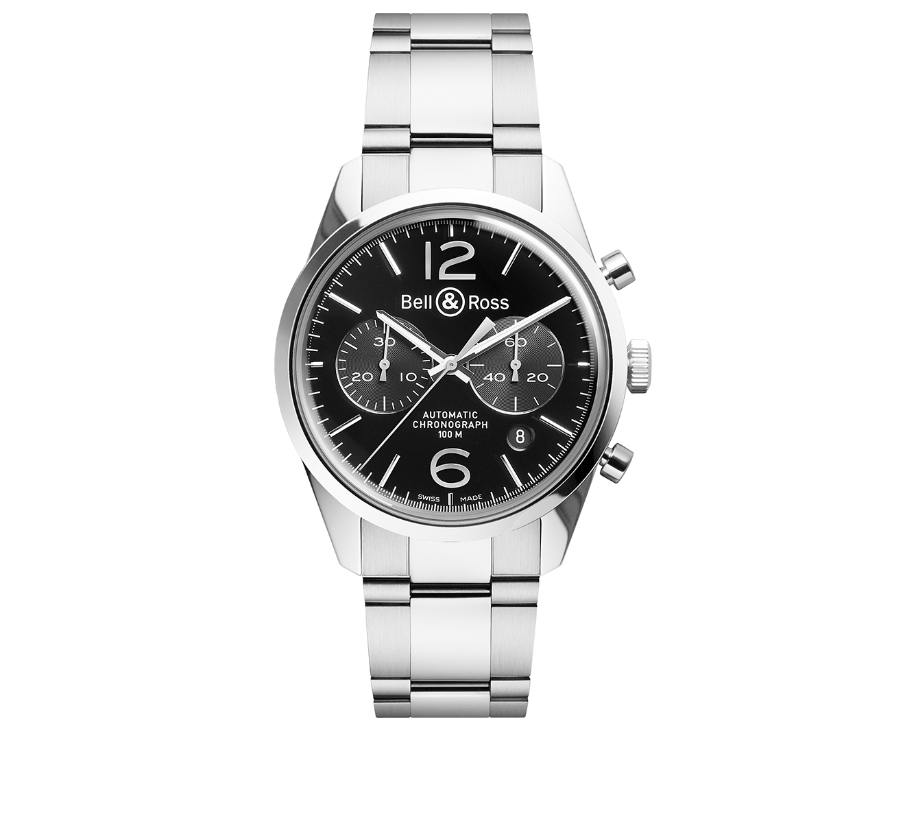 Часы Sport Steel Bell&Ross Vintage BRV126-BL-ST/SST - фото 1 – Mercury