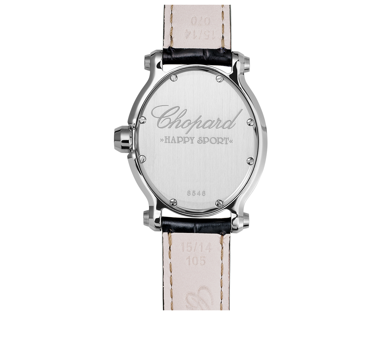 Часы Happy Sport Oval Chopard Happy Sport 278546-3001 - фото 2 – Mercury