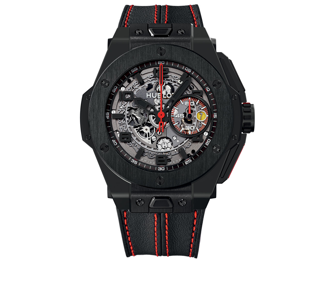 Часы Ferrari All Black HUBLOT Big Bang 401.CX.0123.VR - фото 1 – Mercury