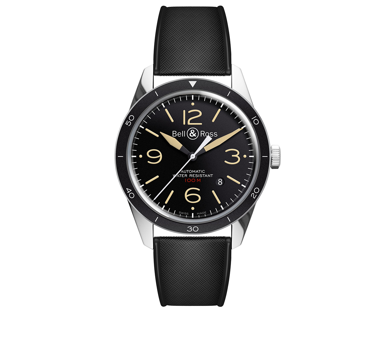 Часы Sport Heritage Bell&Ross Vintage BRV123-ST-HER/SRB - фото 1 – Mercury